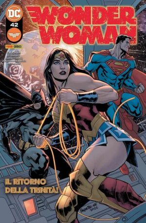 Copertina del fumetto Wonder Woman vol. 42, edizione italiana Panini Comics / DC / Marvel / Disney di Cloonan, Conrad & Aa.Vv.