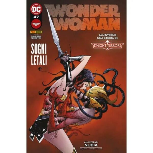 Copertina del fumetto Wonder Woman vol. 47, edizione italiana Panini Comics / DC / Marvel / Disney di Campbell & Aa.Vv.