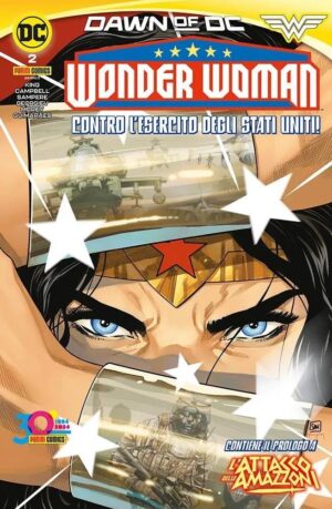 Copertina del fumetto Wonder Woman vol. 49, edizione italiana Panini Comics / DC / Marvel / Disney di Tom King, Daniel Sampere