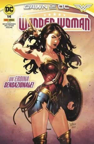 Copertina del fumetto Wonder Woman vol. 61, edizione italiana Panini Comics / DC / Marvel / Disney di Aa.Vv.