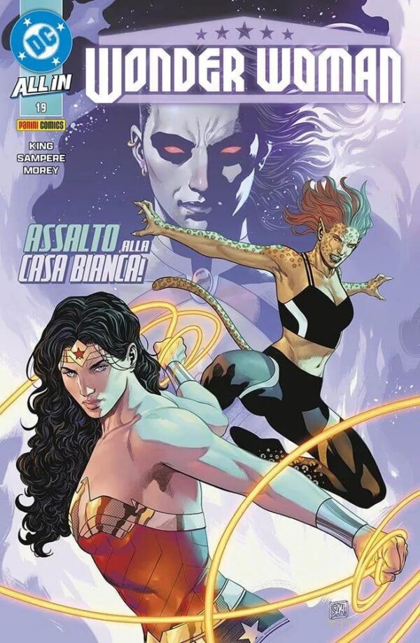Copertina del fumetto Wonder Woman vol. 66, edizione italiana Panini Comics / DC / Marvel / Disney di Sampere & King Copertina del fumetto Wonder Woman vol. 66, edizione italiana Panini Comics / DC / Marvel / Disney di Sampere & King