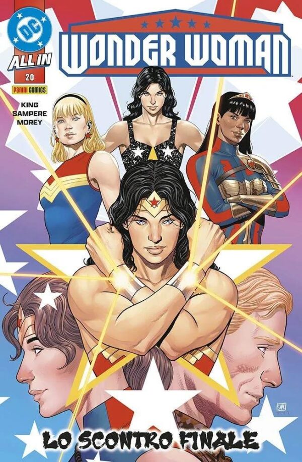 Copertina del fumetto Wonder Woman vol. 67, edizione italiana Panini Comics / DC / Marvel / Disney di Sampere,King Copertina del fumetto Wonder Woman vol. 67, edizione italiana Panini Comics / DC / Marvel / Disney di Sampere,King