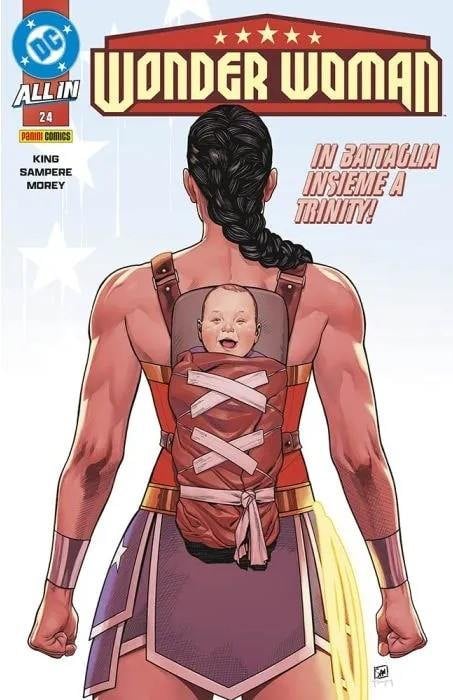 Copertina del fumetto Wonder Woman vol. 71, edizione italiana Panini Comics / DC / Marvel / Disney di Daniel Sampere, Tom King