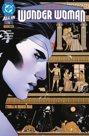 Copertina del fumetto Wonder Woman 73 - Wonder Woman vol. 26, edizione italiana Panini Comics / DC / Marvel / Disney di Daniel Sampere, Tom King