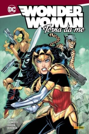 Copertina del fumetto Wonder Woman - Torna da Me, edizione italiana Panini Comics / DC / Marvel / Disney di Aa.Vv.