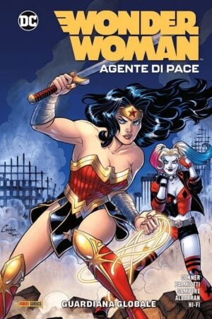 Copertina del fumetto Wonder Woman Agente di Pace vol. 1, edizione italiana Panini Comics / DC / Marvel / Disney di Aa.Vv.