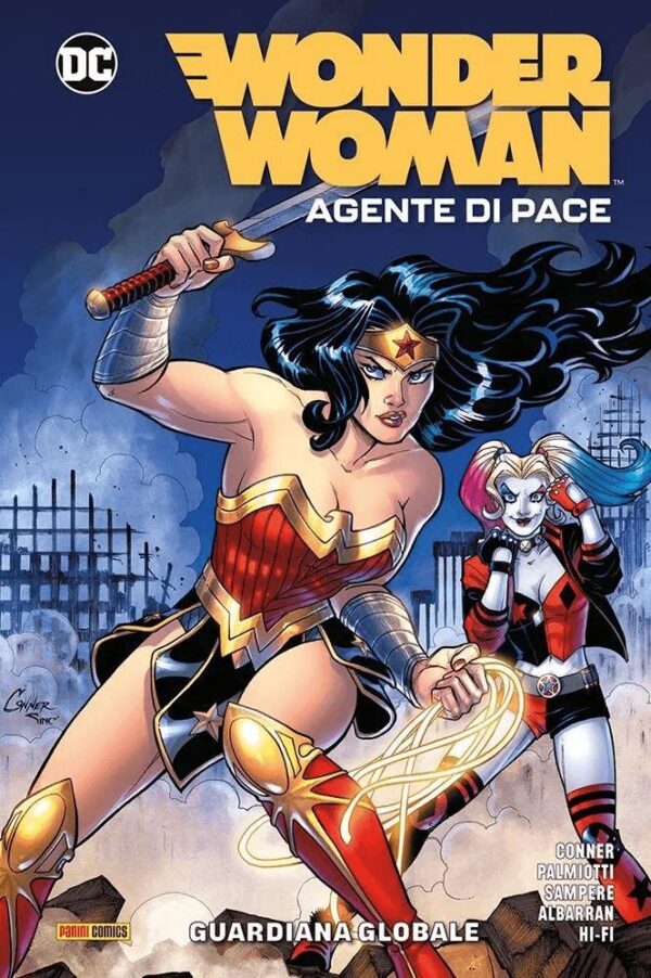 Copertina del fumetto Wonder Woman Agente di Pace vol. 1, edizione italiana Panini Comics / DC / Marvel / Disney di Aa.Vv. Copertina del fumetto Wonder Woman Agente di Pace vol. 1, edizione italiana Panini Comics / DC / Marvel / Disney di Aa.Vv.