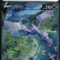 Aerodactyl V 106/100 Lost Abyss alt art gradata AiGrading 9.5 — fronte slab, cert A000054806