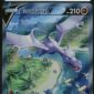 Aerodactyl V 180/196 Lost Origin alt art gradata AiGrading 10 Gem Mint — fronte slab, cert A000054798