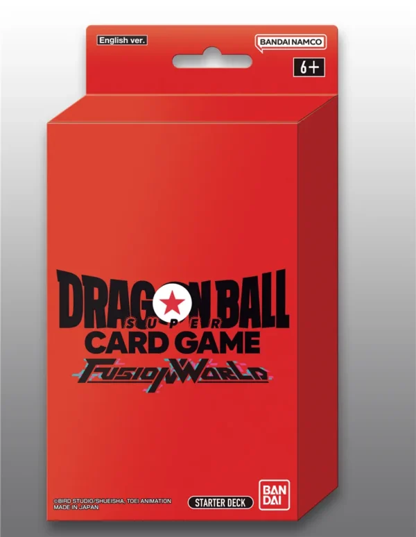 Dragon Ball Super Card Game - Fusion World FS01 Display Starter Deck (6 mazzi) – Inglese Dragon Ball Super Card Game - Fusion World FS01 Display Starter Deck (6 mazzi) – Inglese sigillato, disponibile su Otakuworld Svizzera