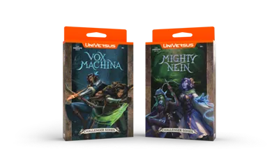 UniVersus CCG: Critical Role Challenger Series Assorted Display (8 mazzi) – Inglese UniVersus CCG: Critical Role Challenger Series Assorted Display (8 mazzi) – Inglese sigillato, disponibile su Otakuworld Svizzera