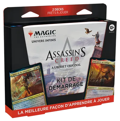 Magic: The Gathering Assassin's Creed Starter Kit Display (12 Kits) – Francese sigillato, disponibile su Otakuworld Svizzera