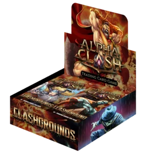 Alpha Clash - Clashgrounds Booster Box (24 bustine) – Inglese sigillato, disponibile su Otakuworld Svizzera