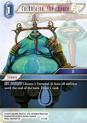 Final Fantasy TCG - July 24 - [9-114C] Cuchulainn, the Impure – Tedesco sigillato, disponibile su Otakuworld Svizzera
