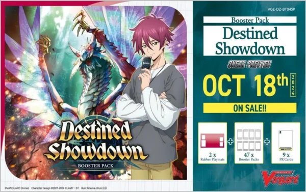 Cardfight!! Vanguard - Destined Showdown Sneak Preview Kit – Inglese sigillato, disponibile su Otakuworld Svizzera