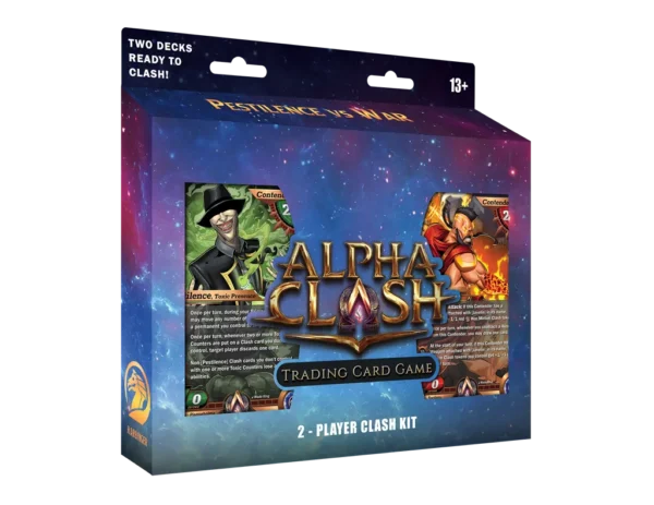Alpha Clash - Genesis Returns 2-Player Clash Kit – Inglese Alpha Clash - Genesis Returns 2-Player Clash Kit – Inglese sigillato, disponibile su Otakuworld Svizzera