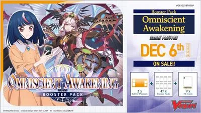 Cardfight!! Vanguard - Omniscient Awakening Sneak Preview Kit – Inglese sigillato, disponibile su Otakuworld Svizzera