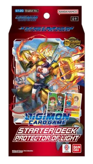Digimon Card Game - Display Starter Deck ST20 Protector Of Light (8 mazzi) – Inglese sigillato, disponibile su Otakuworld Svizzera