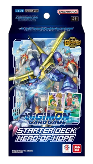 Digimon Card Game - Display Starter Deck ST21 Hero Of Hope (8 mazzi) – Inglese sigillato, disponibile su Otakuworld Svizzera