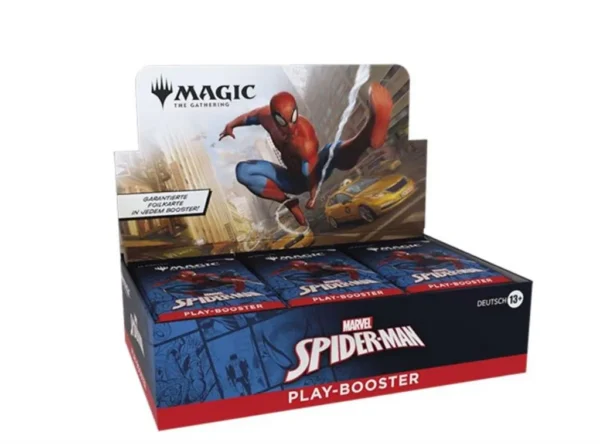 Magic: The Gathering Marvel's Spider-Man Play Booster Box (30 bustine) – Tedesco sigillato, disponibile su Otakuworld Svizzera