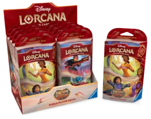 Disney Lorcana: Reign of Jafar - Display Starter Deck (8 pcs) – Inglese sigillato, disponibile su Otakuworld Svizzera