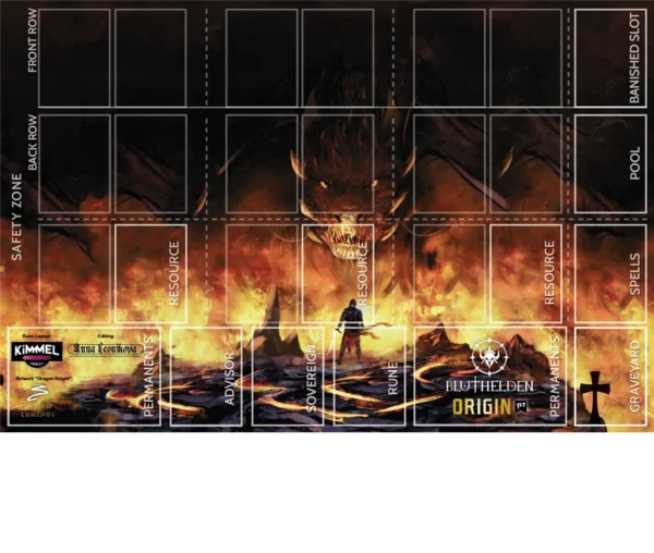 Bluthelden Play-Mat Fire Demon – Inglese Bluthelden Play-Mat Fire Demon – Inglese sigillato, disponibile su Otakuworld Svizzera