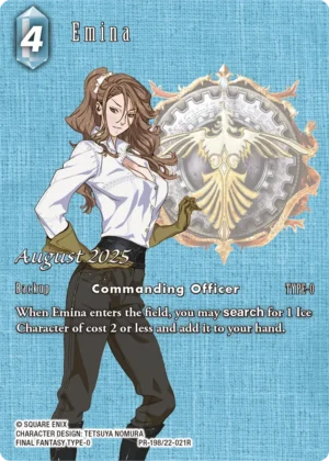 Final Fantasy TCG - August 2025: Emina - PR198 / 22-021R – Inglese sigillato, disponibile su Otakuworld Svizzera
