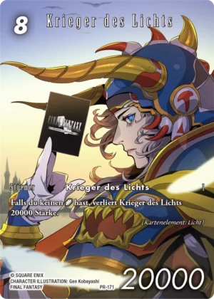 Final Fantasy TCG - October 2025 B: Warrior of Light - PR171 – Tedesco sigillato, disponibile su Otakuworld Svizzera