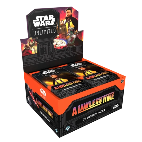 Star Wars: Unlimited - A Lawless Time Booster Box (24 bustine) – Inglese Star Wars: Unlimited - A Lawless Time Booster Box (24 bustine) – Inglese sigillato, disponibile su Otakuworld Svizzera