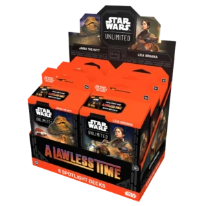 Star Wars: Unlimited - A Lawless Time Spotlight Deck Display (6 mazzi) – Inglese sigillato, disponibile su Otakuworld Svizzera
