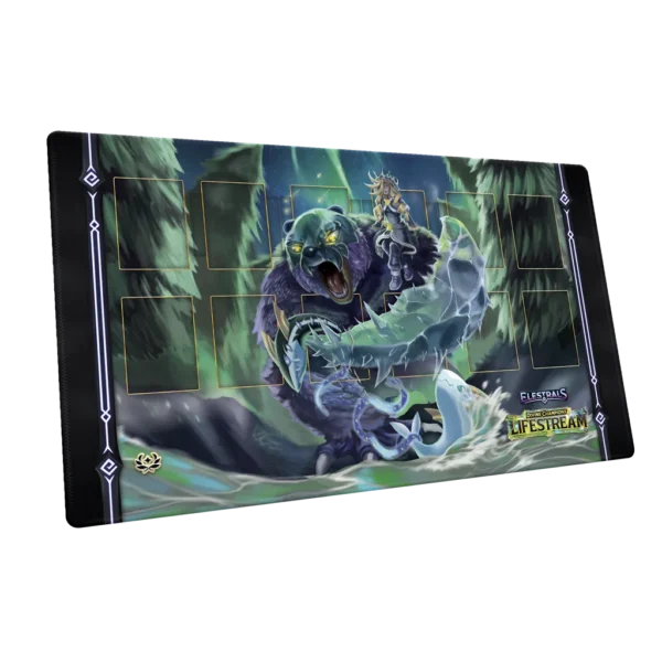 Elestrals - Lifestream Glaciursa Champion of Khione Playmat – Inglese Elestrals - Lifestream Glaciursa Champion of Khione Playmat – Inglese sigillato, disponibile su Otakuworld Svizzera