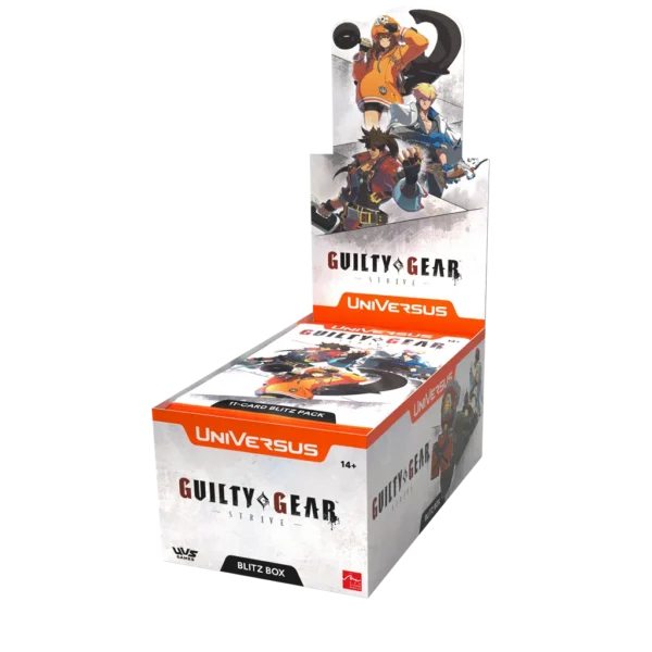 UniVersus CCG: Guilty Gear - Strive - Blitz Box (12 bustine) – Inglese UniVersus CCG: Guilty Gear - Strive - Blitz Box (12 bustine) – Inglese sigillato, disponibile su Otakuworld Svizzera