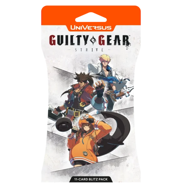 UniVersus CCG: Guilty Gear - Strive - Hanging Booster Box (48 bustine) – Inglese UniVersus CCG: Guilty Gear - Strive - Hanging Booster Box (48 bustine) – Inglese sigillato, disponibile su Otakuworld Svizzera