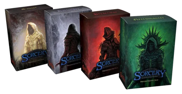 Sorcery TCG: Gothic The Prophets of Doom Preconstructed Deck Set (4 mazzi) – Inglese sigillato, disponibile su Otakuworld Svizzera