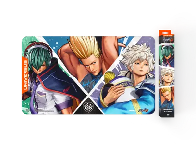 UniVersus CCG: The King Of Fighters Xv: Challenger Series Team Hero Playmat – Inglese sigillato, disponibile su Otakuworld Svizzera