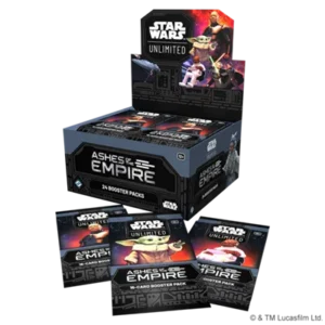 Star Wars: Unlimited - Ashes of the Empire Booster Box (24 bustine) – Inglese sigillato, disponibile su Otakuworld Svizzera