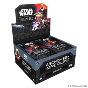 Star Wars: Unlimited - Ashes of the Empire Booster Box (24 bustine) – Tedesco sigillato, disponibile su Otakuworld Svizzera