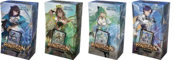 Grand Archive TCG: Radiant Origins Pantheon Deck Set (4 mazzi) – Inglese Grand Archive TCG: Radiant Origins Pantheon Deck Set (4 mazzi) – Inglese sigillato, disponibile su Otakuworld Svizzera
