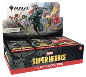Magic: The Gathering Marvel Super Heroes Play Booster Box (30 bustine) – Inglese sigillato, disponibile su Otakuworld Svizzera