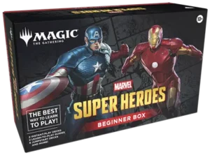 Magic: The Gathering Marvel Super Heroes Beginner Box Display (3 box) – Francese sigillato, disponibile su Otakuworld Svizzera