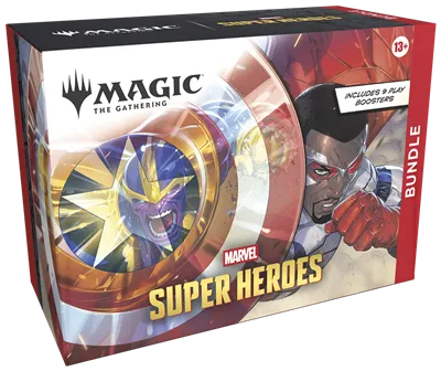 Magic: The Gathering Marvel Super Heroes Bundle – Francese Magic: The Gathering Marvel Super Heroes Bundle – Francese sigillato, disponibile su Otakuworld Svizzera