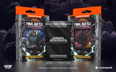 UniVersus: My Hero Academia - Challenger Series: Final Battle - Assorted Display – Inglese UniVersus: My Hero Academia - Challenger Series: Final Battle - Assorted Display – Inglese sigillato, disponibile su Otakuworld Svizzera