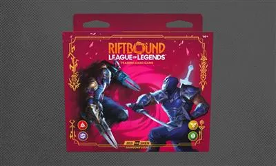 Riftbound: League of Legends TCG - Vendetta -Showdown Decks - Zed vs Shen - Display (4 mazzi) – Inglese sigillato, disponibile su Otakuworld Svizzera
