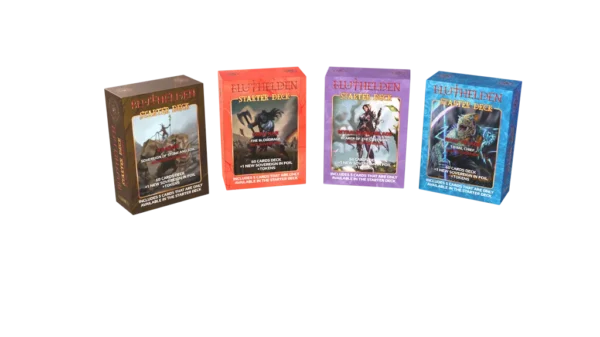 Bluthelden Alliances Origin Deck-Set (4 Starter Decks) – Inglese Bluthelden Alliances Origin Deck-Set (4 Starter Decks) – Inglese sigillato, disponibile su Otakuworld Svizzera