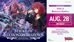Cardfight!! Vanguard - Strike of Illusionary Shadows Booster Box (16 bustine) – Inglese sigillato, disponibile su Otakuworld Svizzera