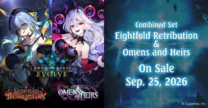 Shadowverse: Evolve - Eightfold Retribution & Omens and Heirs Booster Box (12 bustine) – Inglese sigillato, disponibile su Otakuworld Svizzera