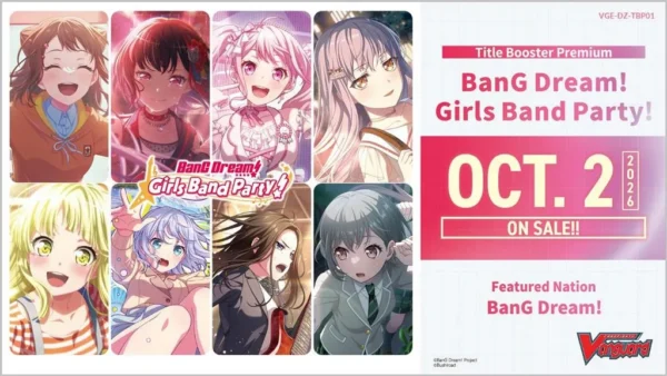 Cardfight!! Vanguard BanG Dream! Girls Band Party! Booster Box (10 bustine) – Inglese sigillato, disponibile su Otakuworld Svizzera