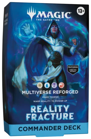 Magic: The Gathering Reality Fracture Display Commander Deck (4 mazzi) – Francese sigillato, disponibile su Otakuworld Svizzera
