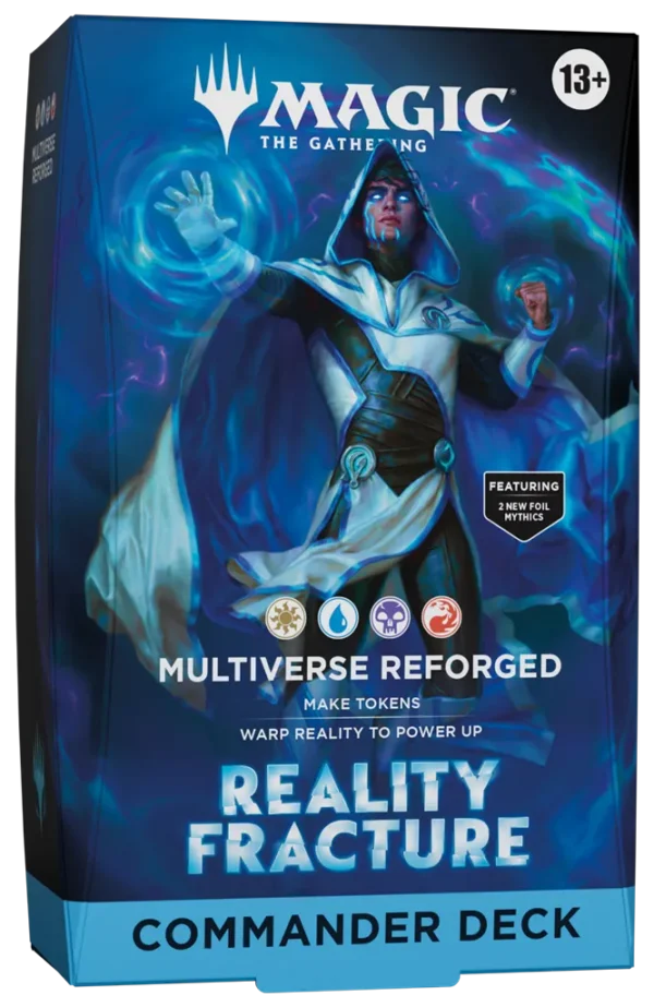 Magic: The Gathering Reality Fracture Display Commander Deck (4 mazzi) – Francese sigillato, disponibile su Otakuworld Svizzera