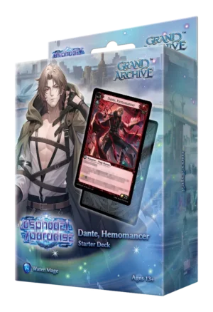 Grand Archive TCG: Dante, Hemomancer Display Starter Deck (8 mazzi) – Inglese sigillato, disponibile su Otakuworld Svizzera